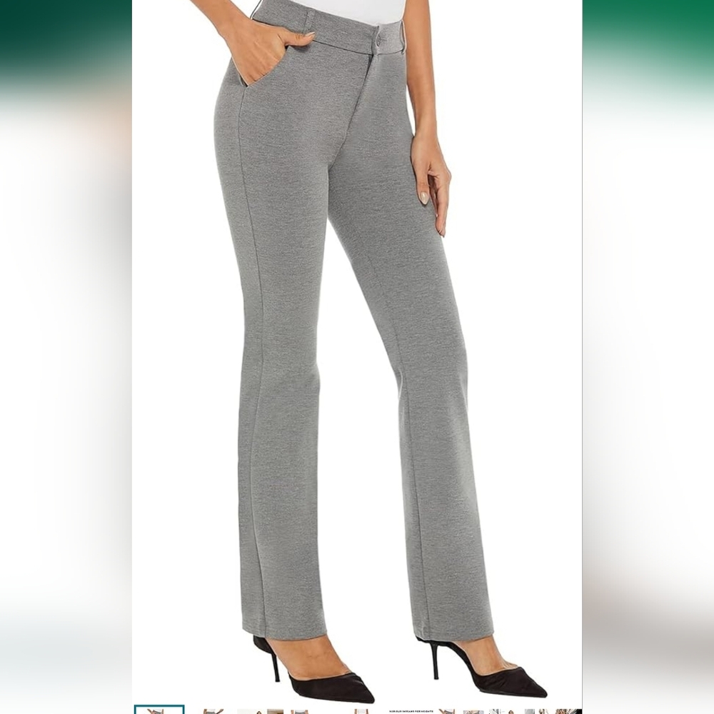 FREE W/ ANY $6 PURCHASE Amazon Gray Women's Office Slacks Pants